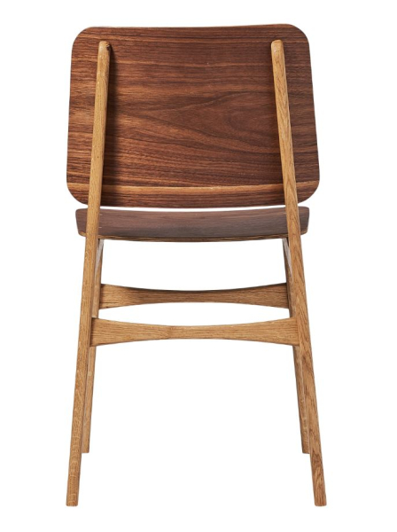 Duus & Moeller Stuhl Hippo Nussbaum